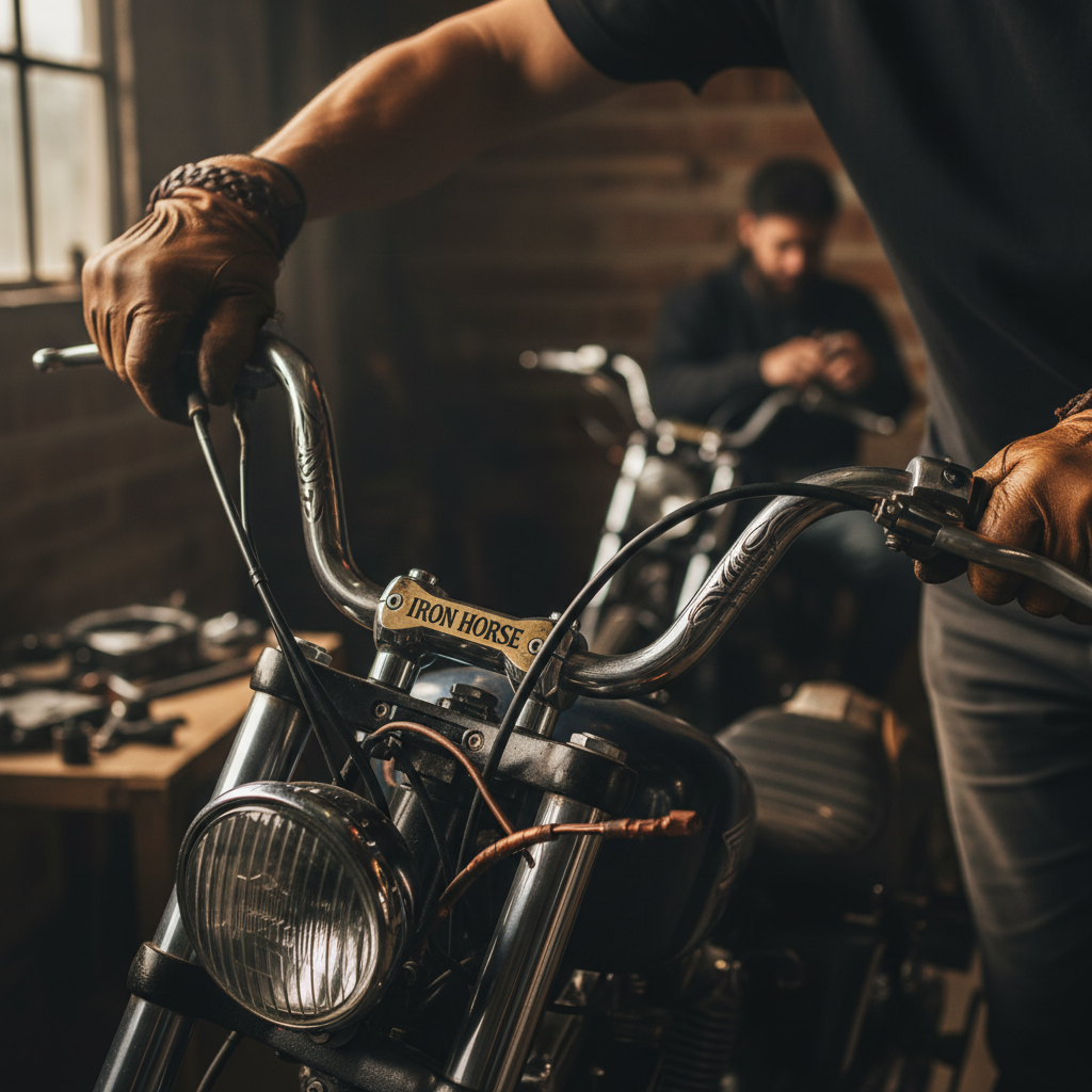 clean motorcycle