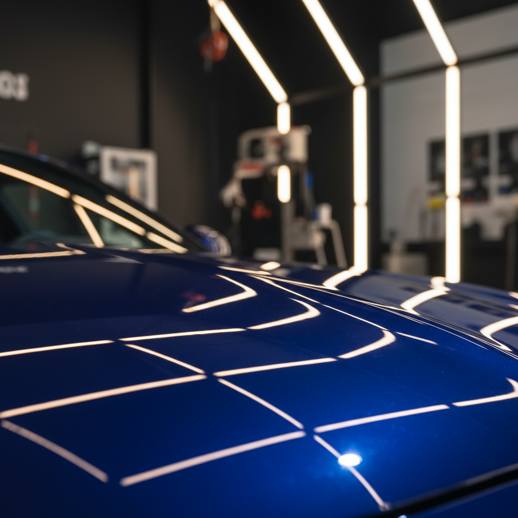 luxury car shine