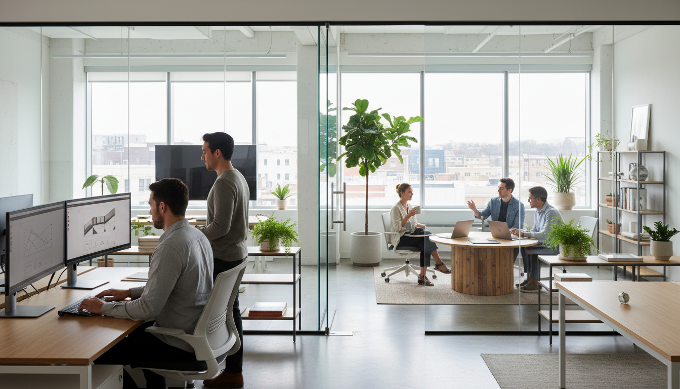 healthy workspace