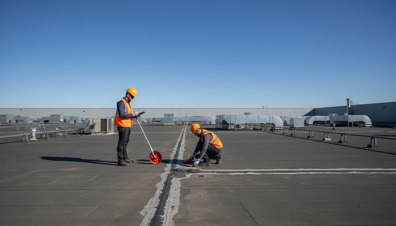 industrial roof inspection