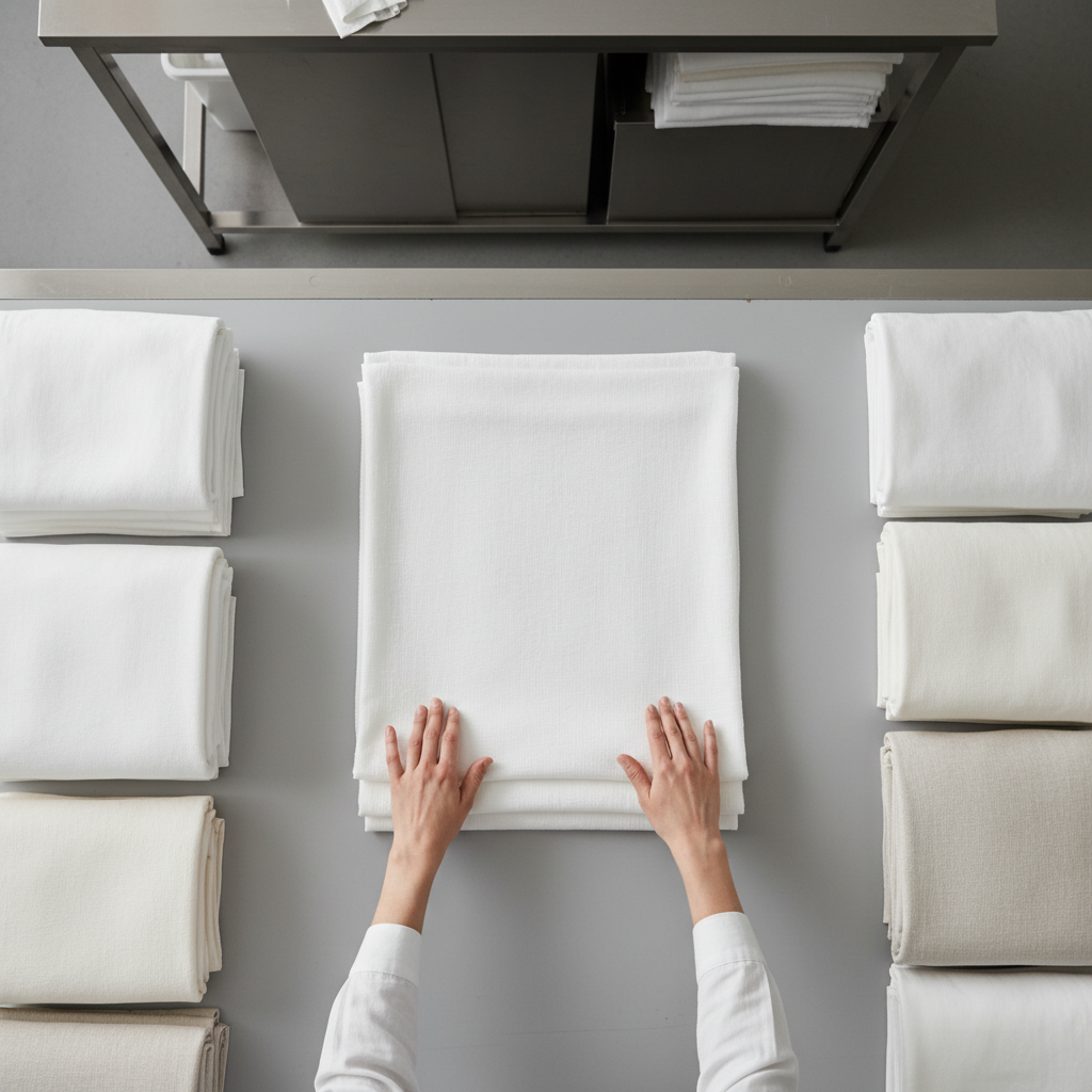 folded laundry