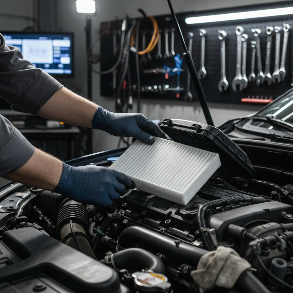 mechanic cleaning
