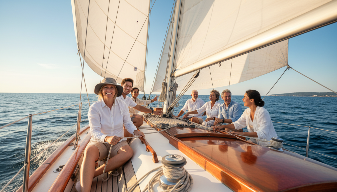 sunset sail