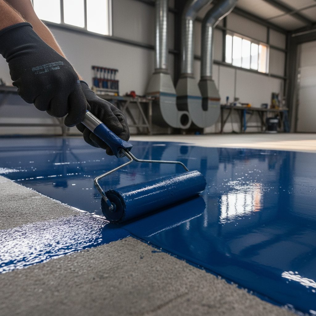epoxy flooring installation