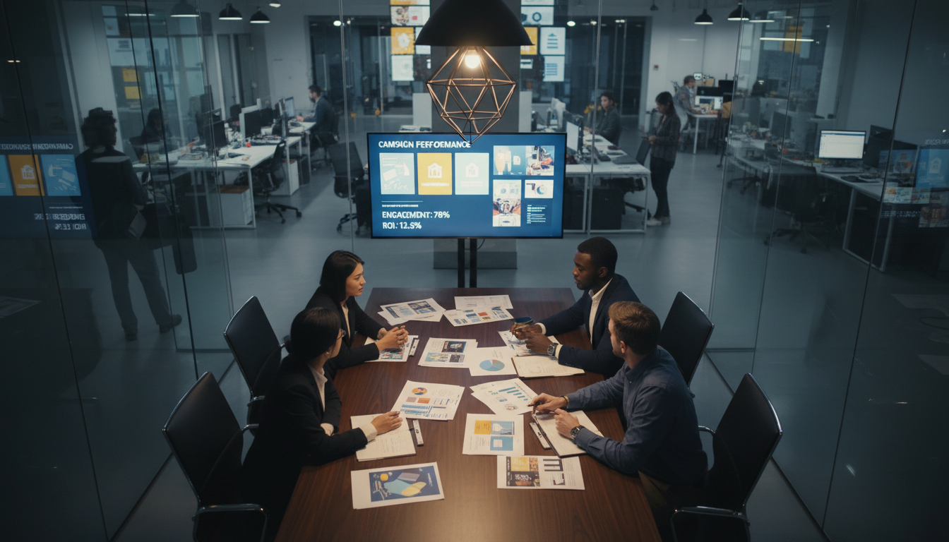 marketing team meeting