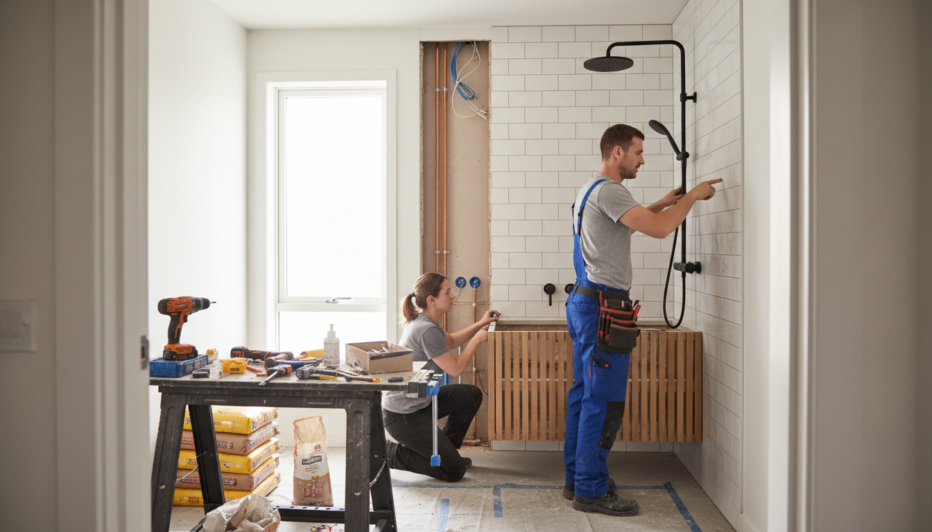 bathroom renovation tools
