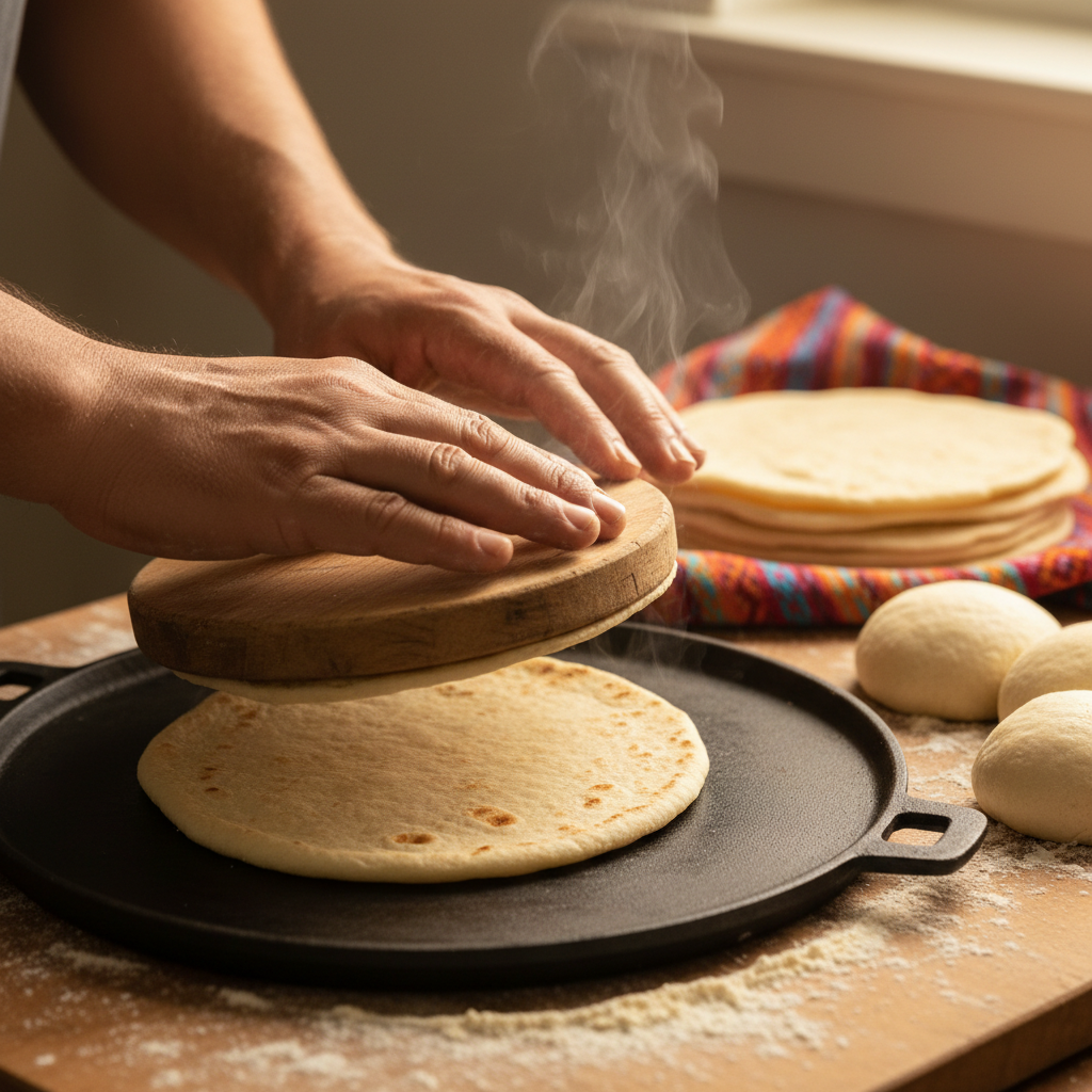 tortilla cooking