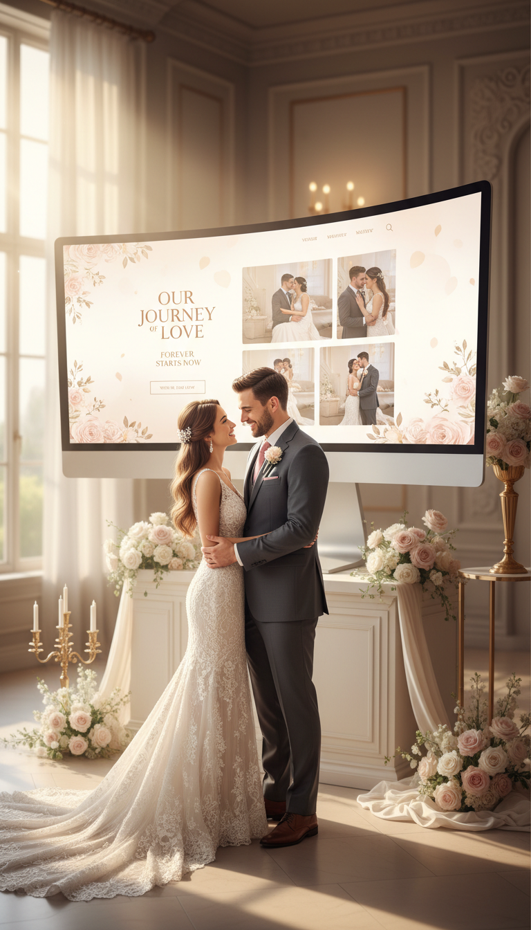 wedding couple album