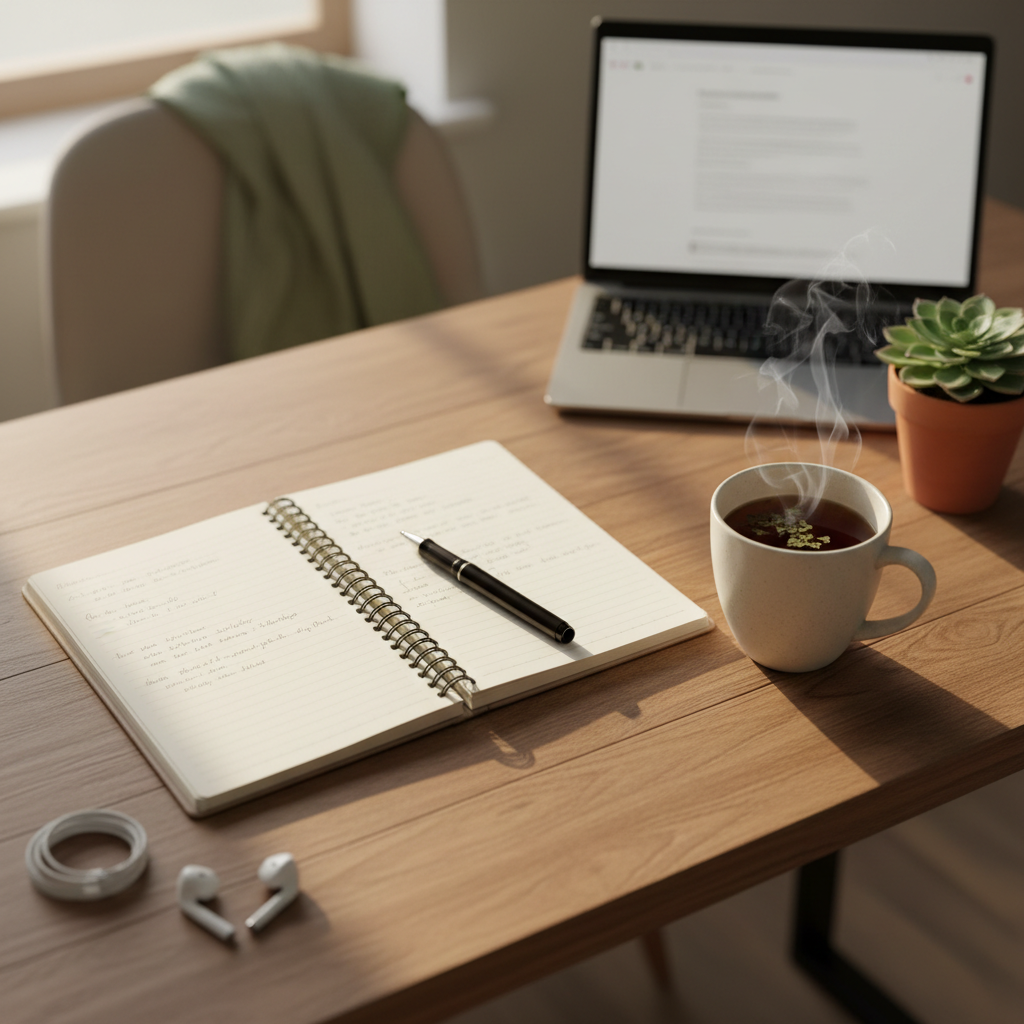 autumn desk