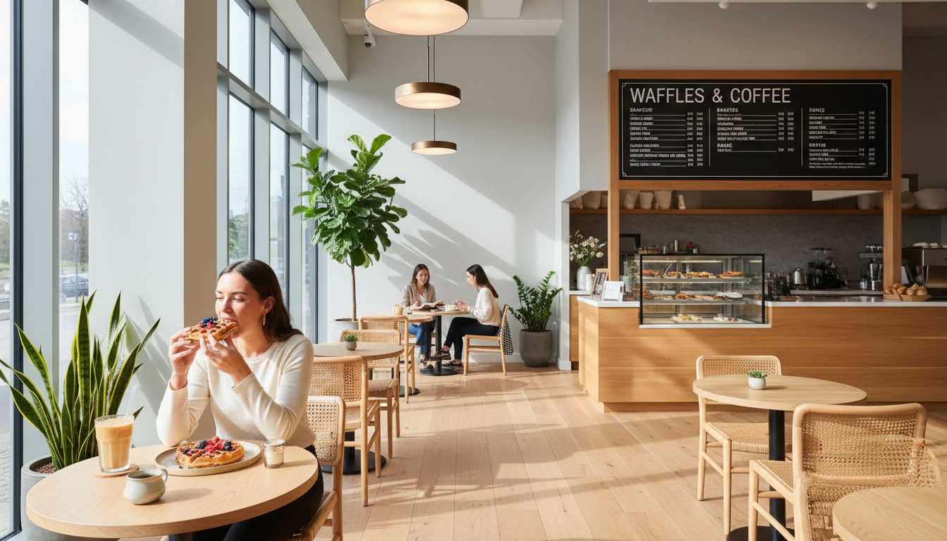 happy customers cafe