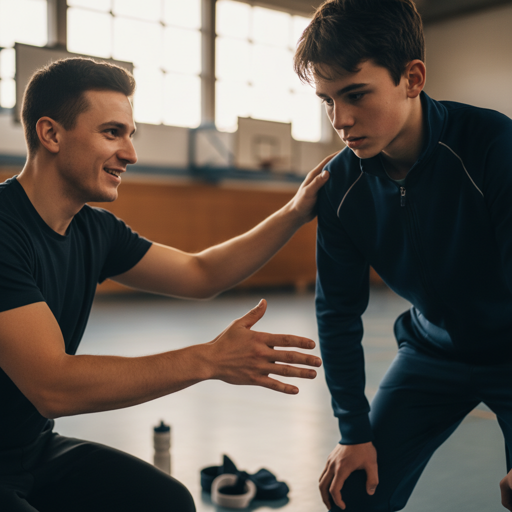 athlete mentor kids