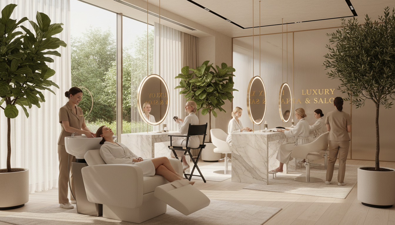 clean beauty salon