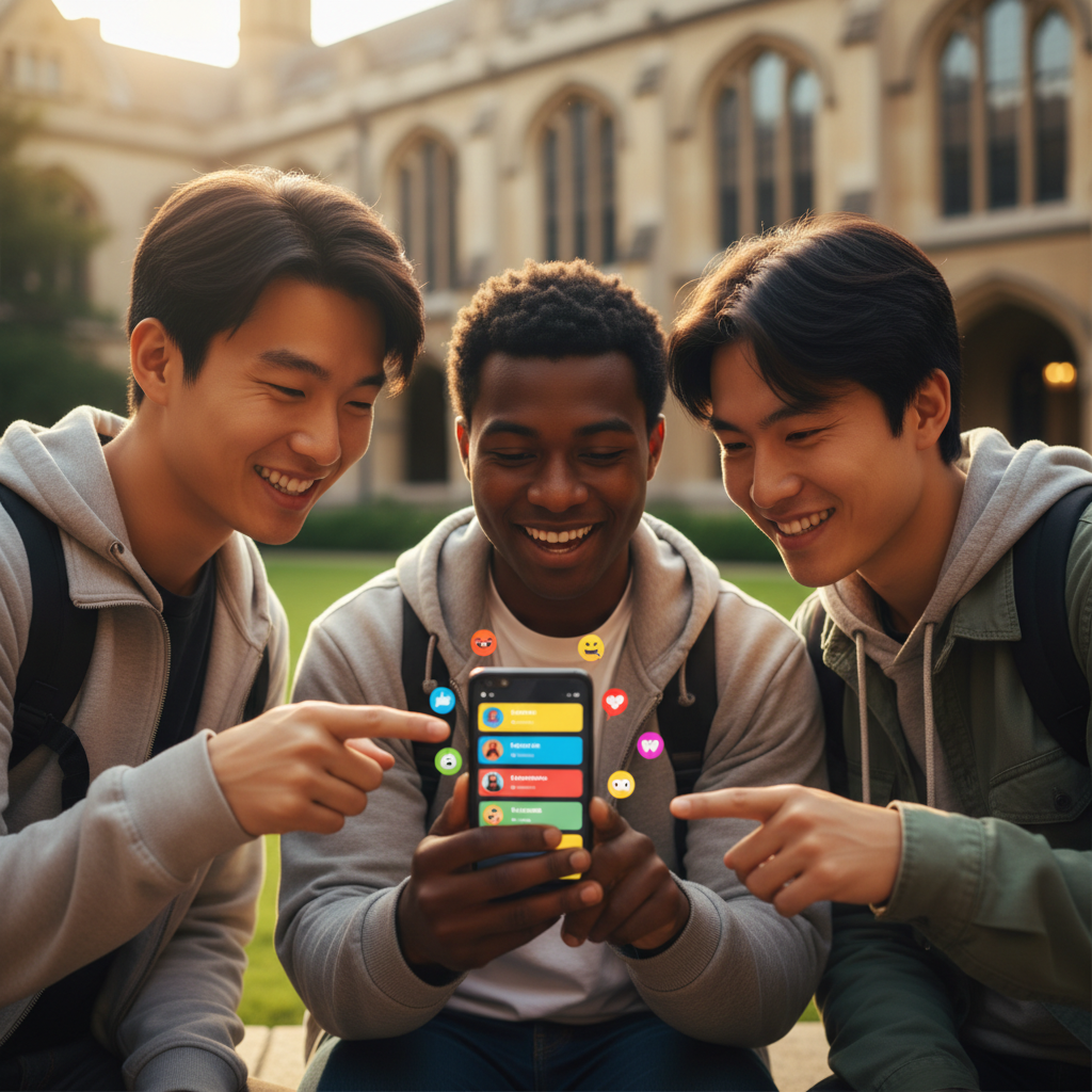 engaging on social media