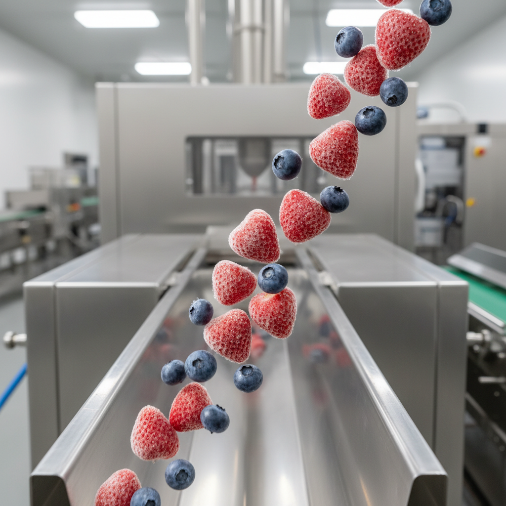 freezing blueberries