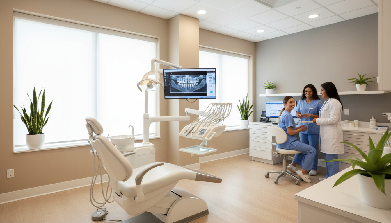 comfortable orthodontic office