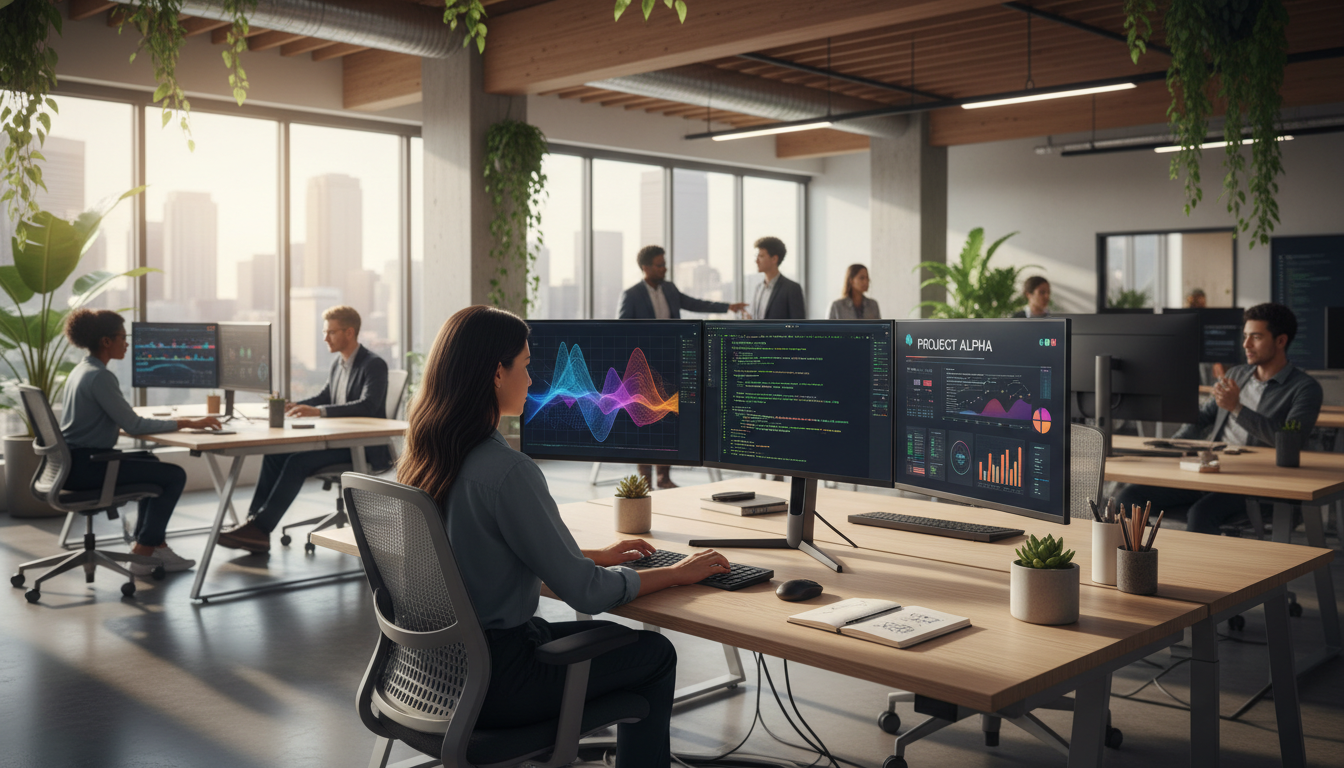 technology in workspace