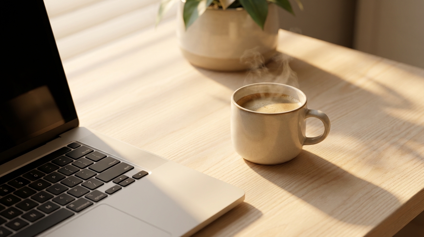 Careful strategic planning is required to determine if custom software will provide a competitive advantage. Two people at a table reviewing a decision-tree flowchart on a laptop to decide between building or buying software.