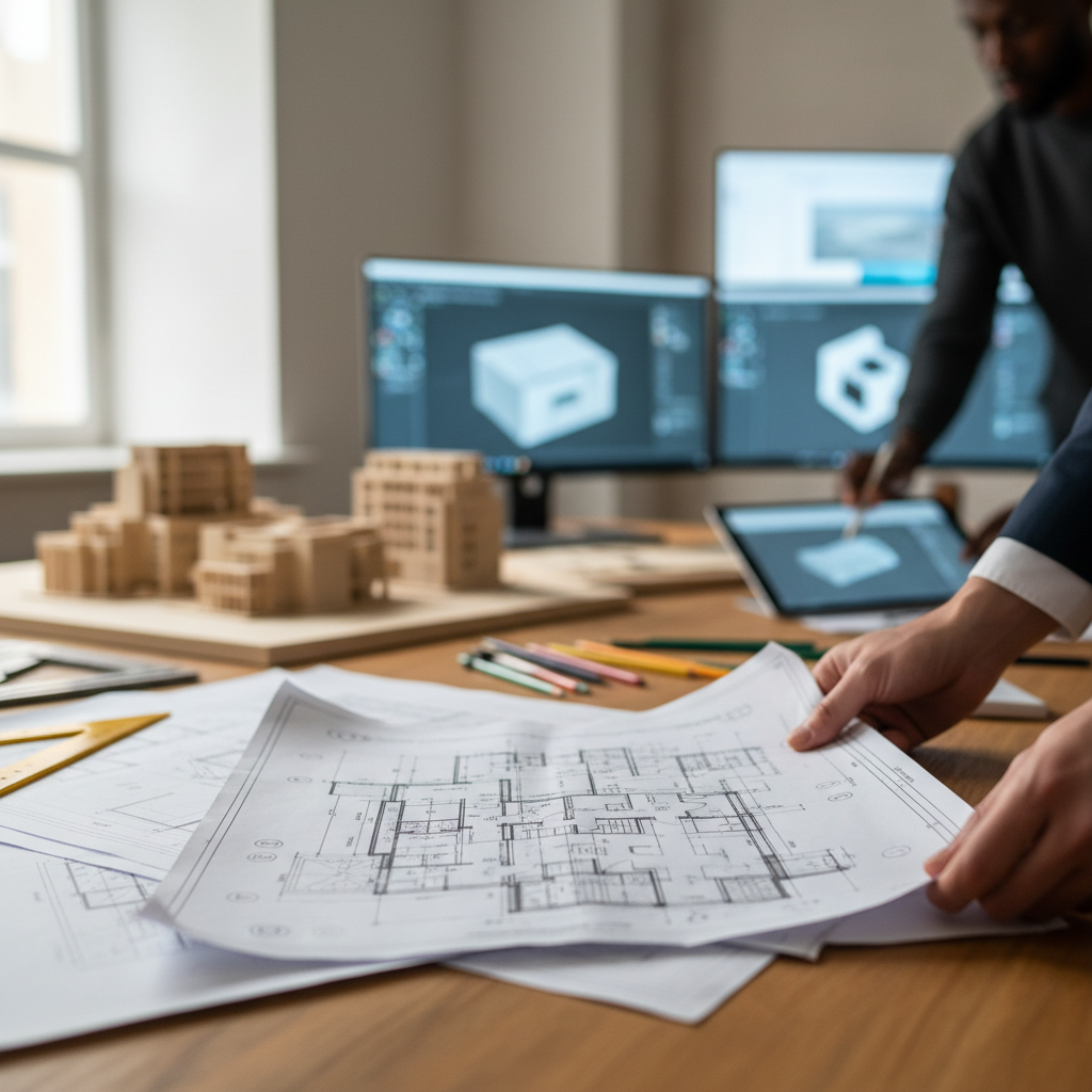 architect blueprints