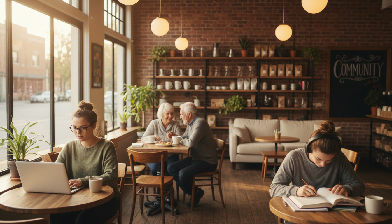 coffee shop ambiance