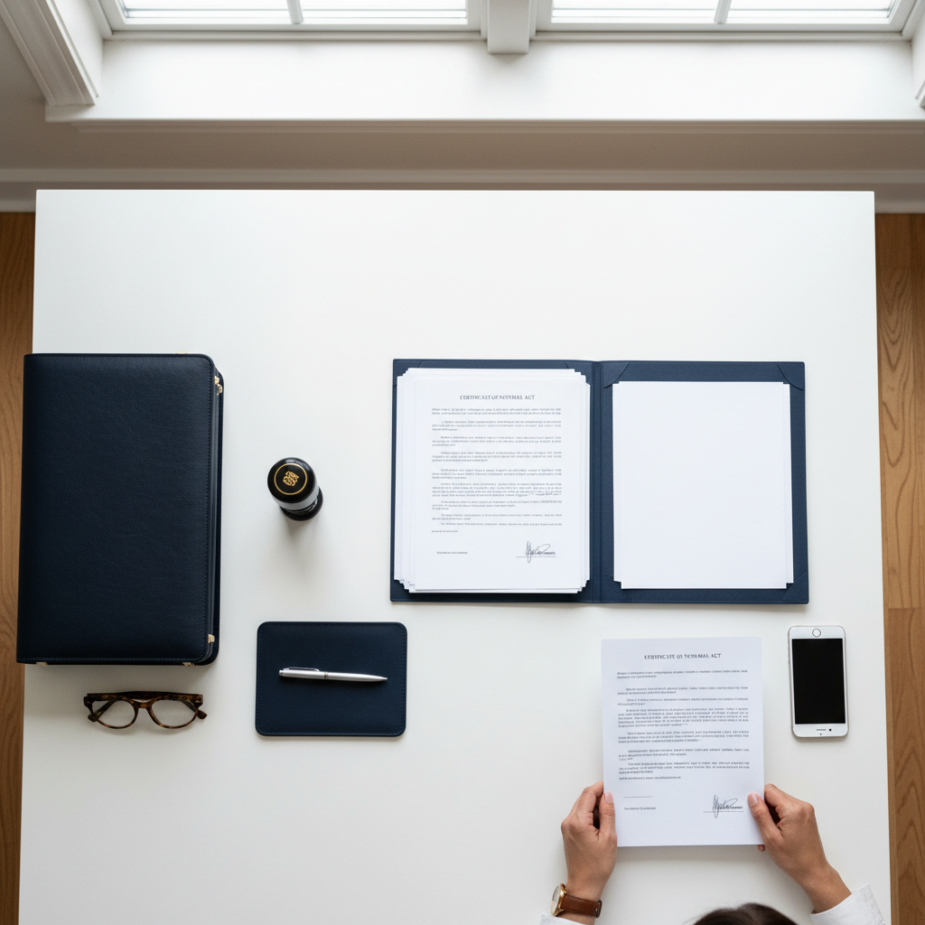 notary desk