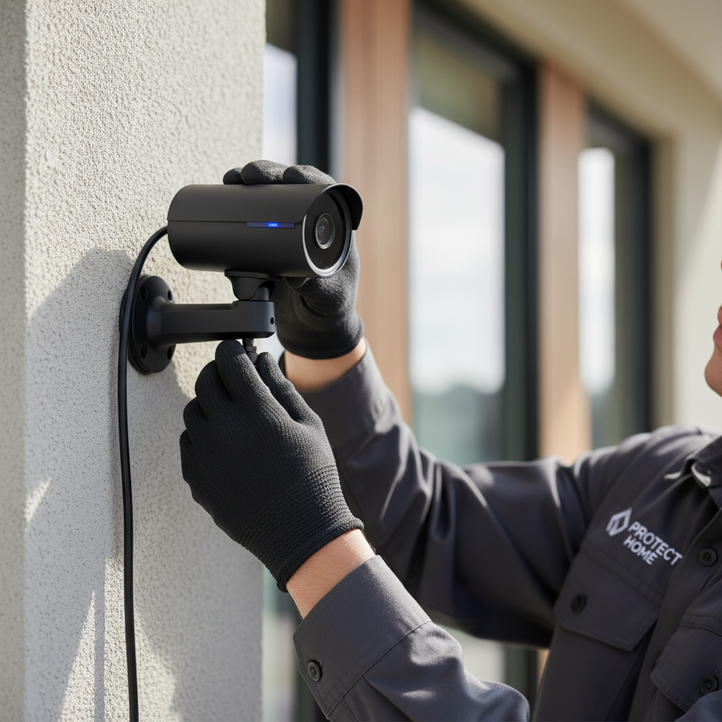 security camera construction