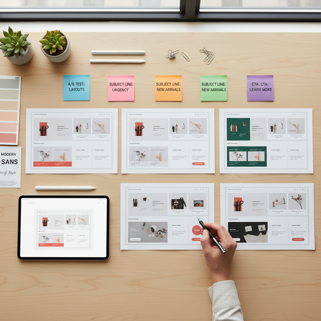 email content design