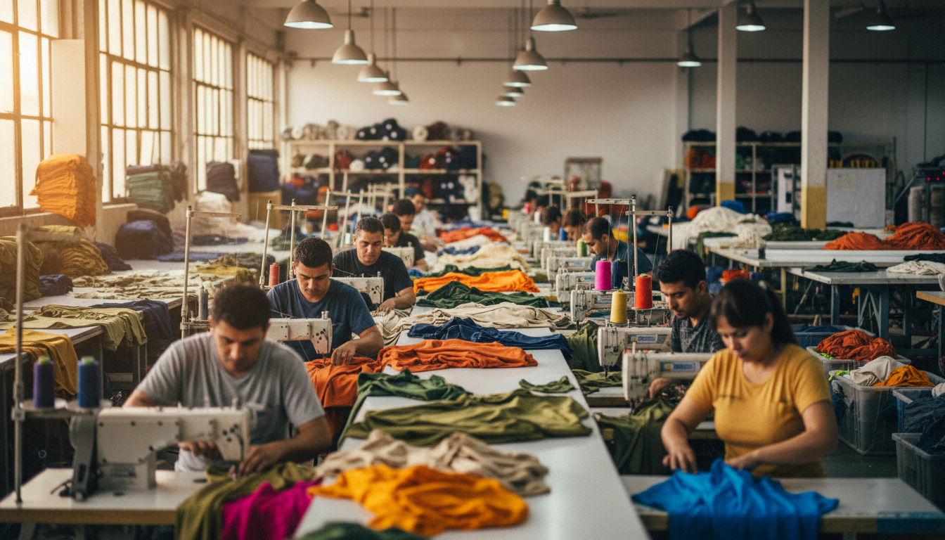 robotic garment machinery