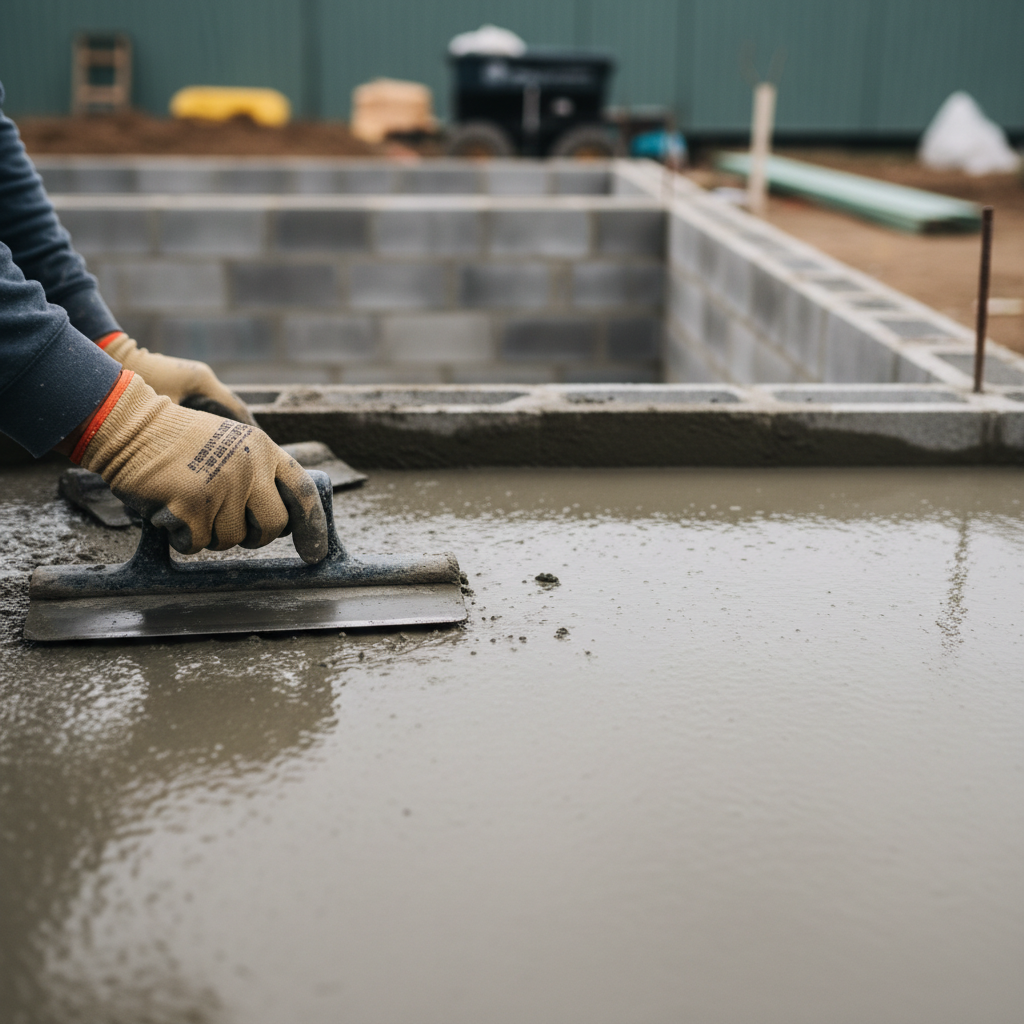 concrete smoothing