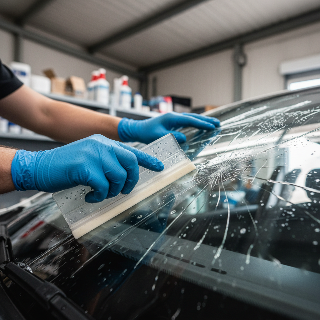 glass repair tools