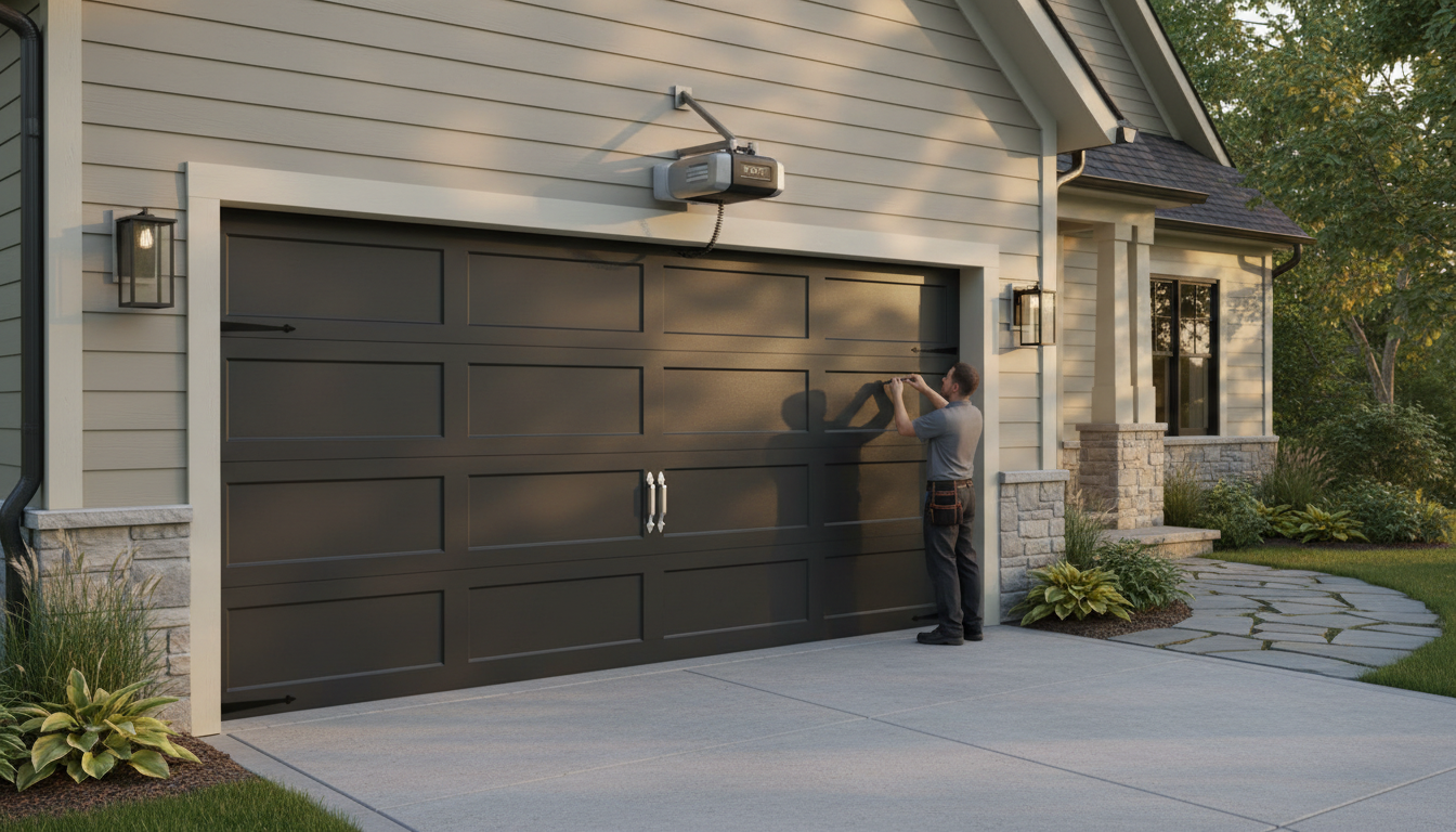 garage door curb appeal