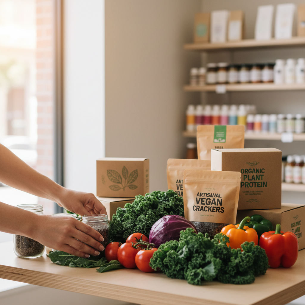 vegan food market