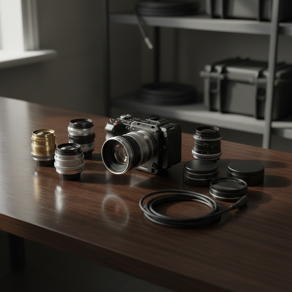 professional camera equipment