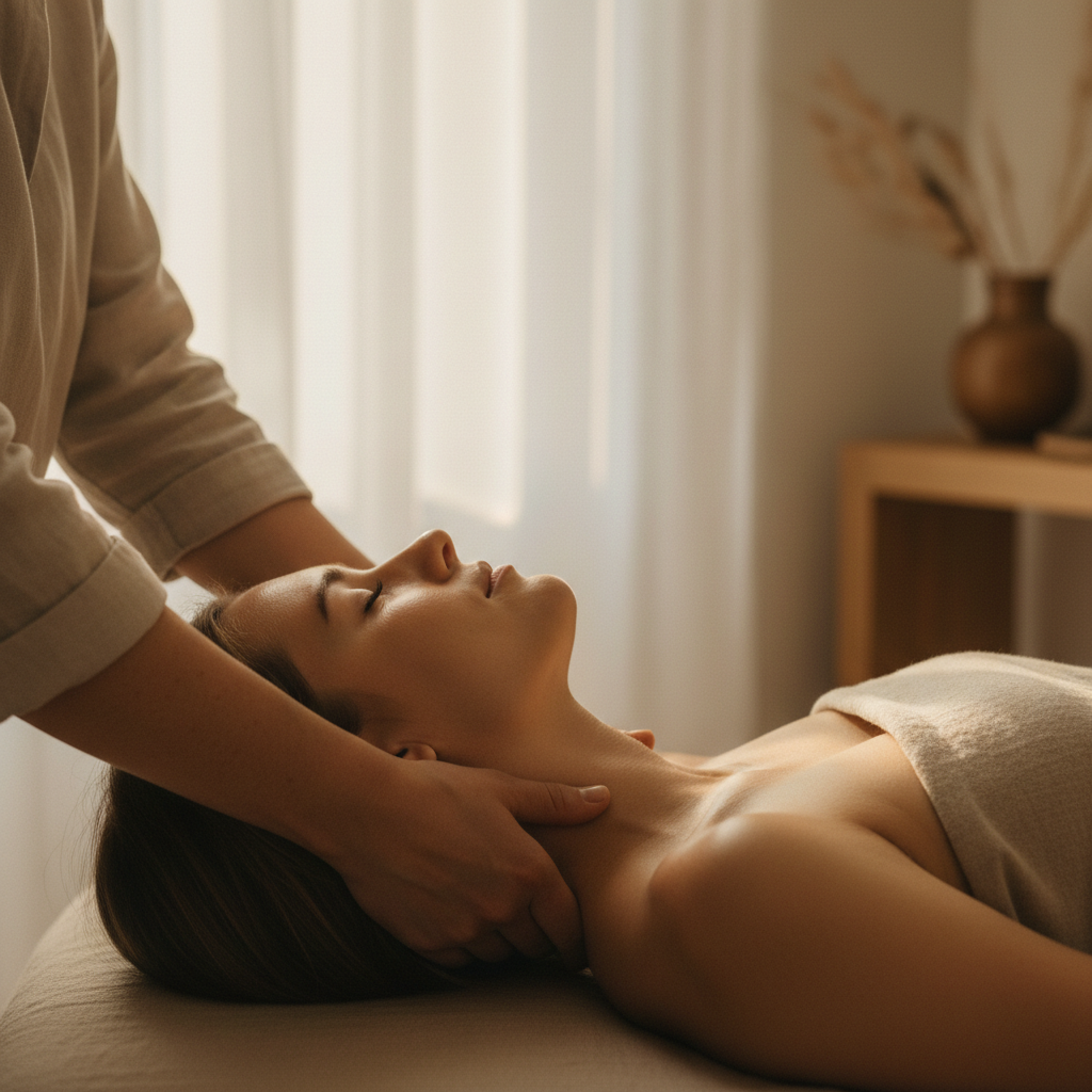 post massage relaxation