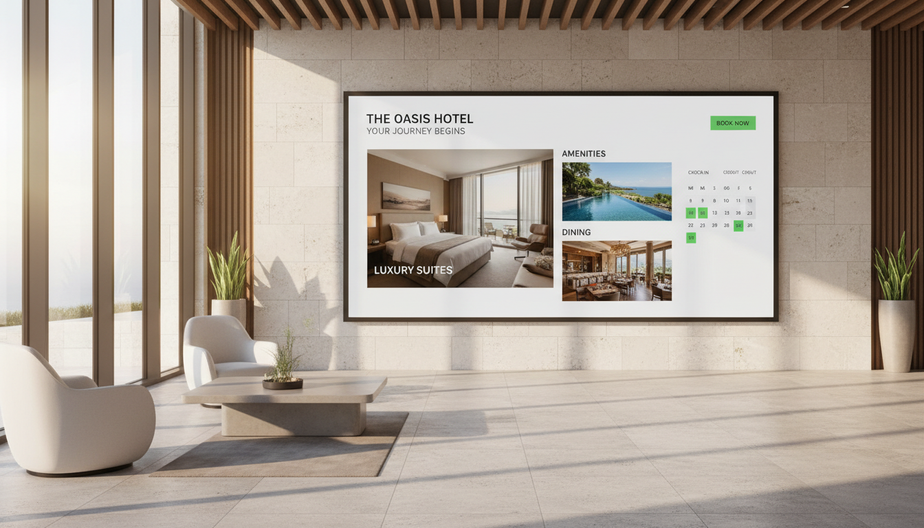 hotel website design