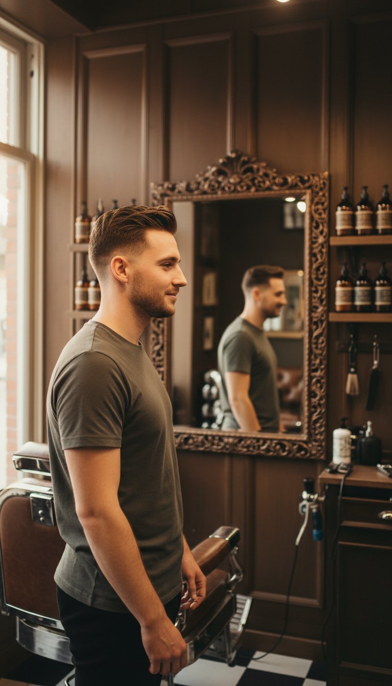 celebrating haircut