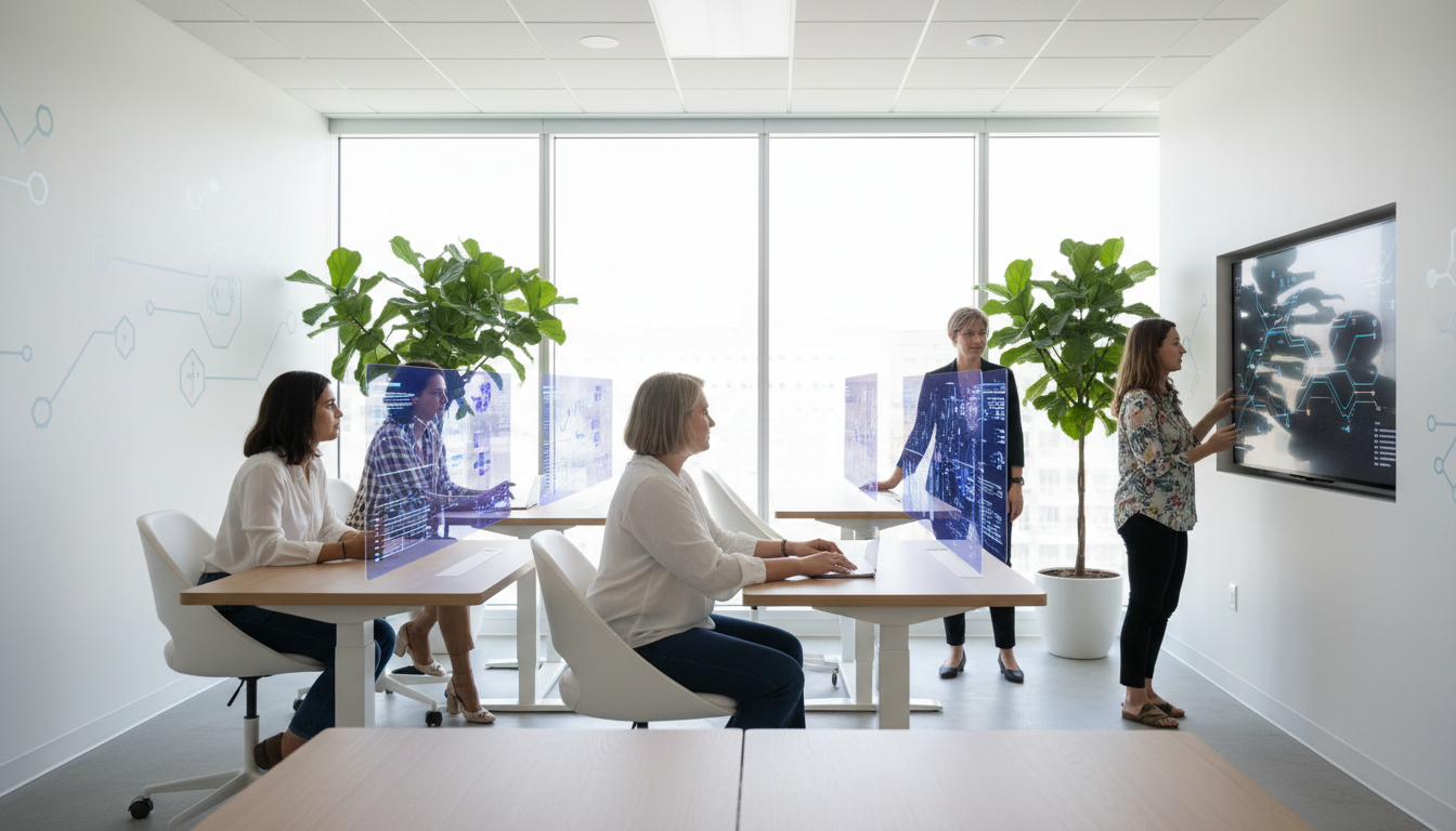 women learning
