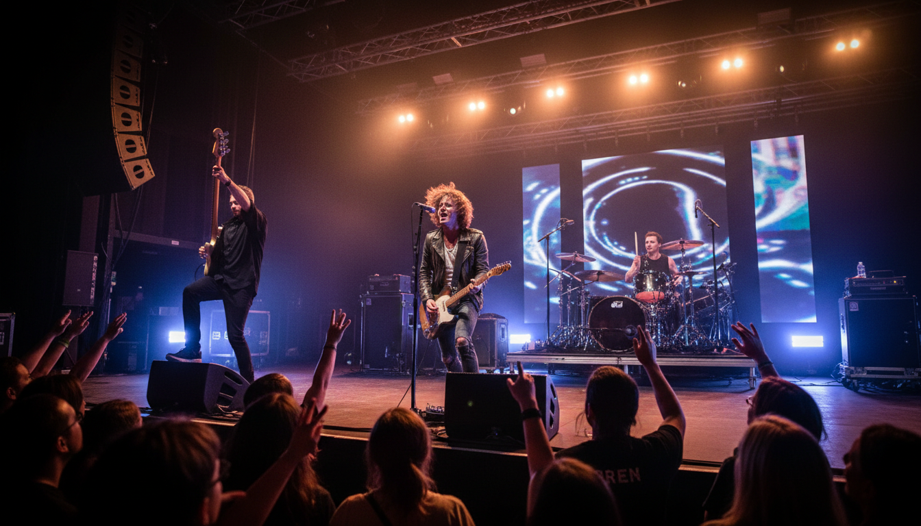live band performance