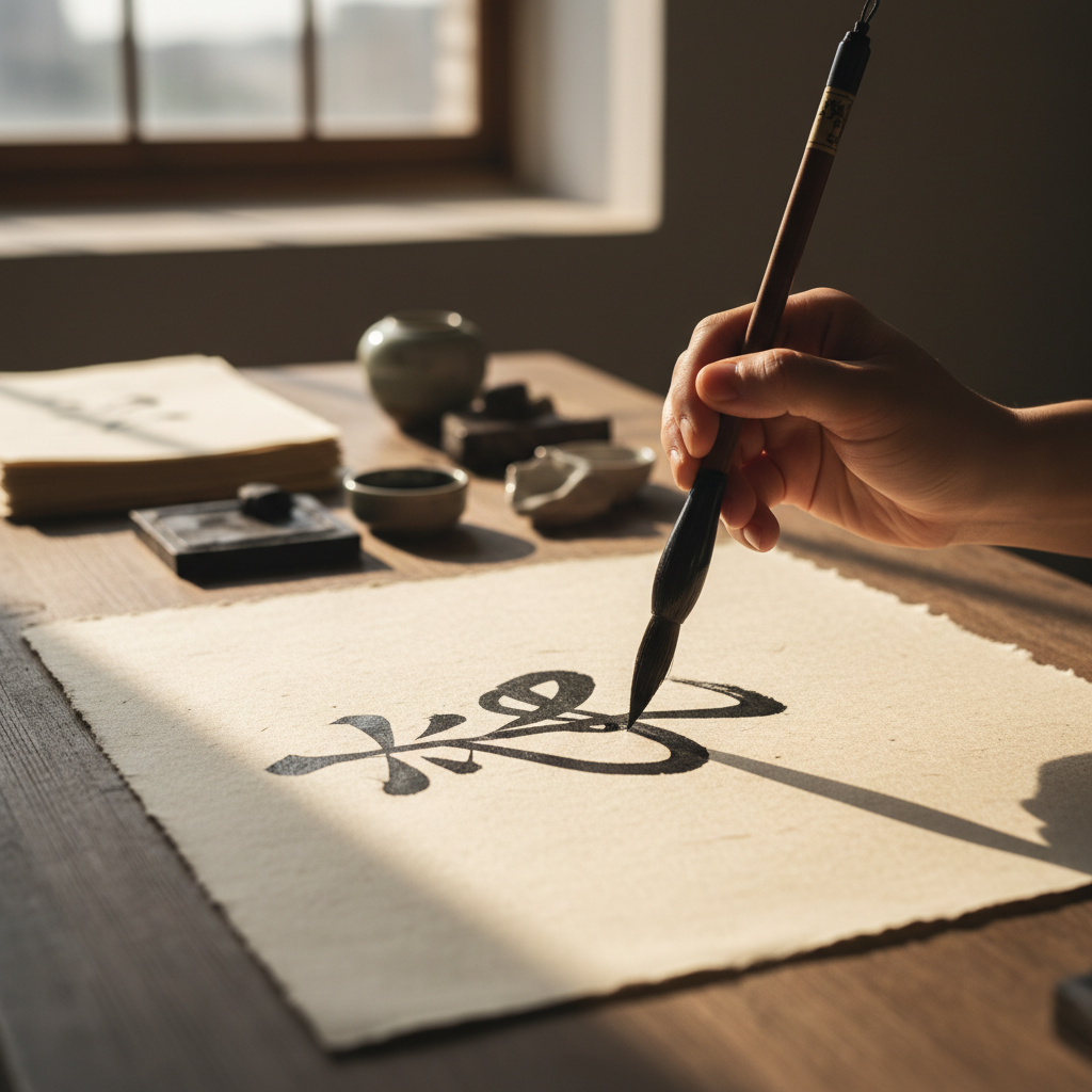 japanese calligraphy tools