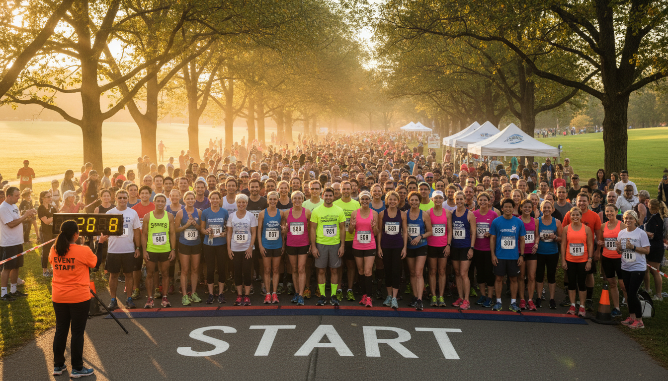charity run event