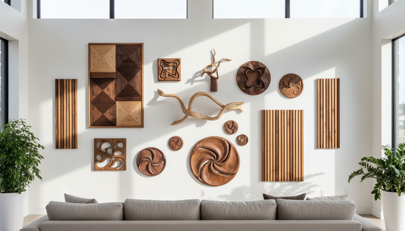 stone wood decor