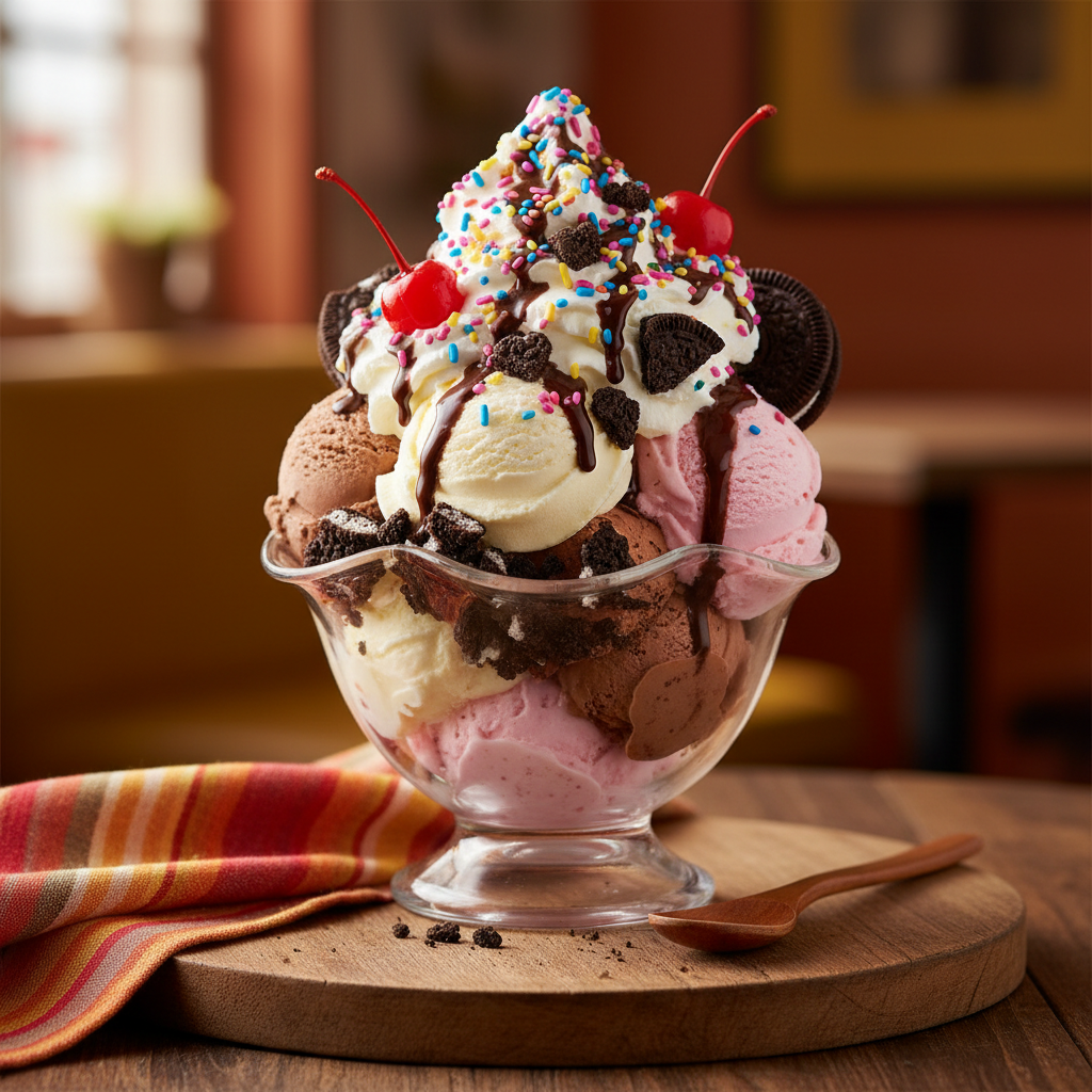 ice cream sundae