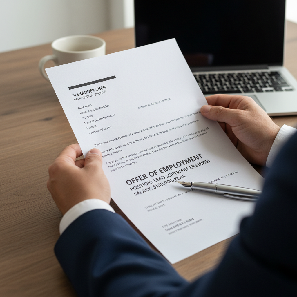 job offer document