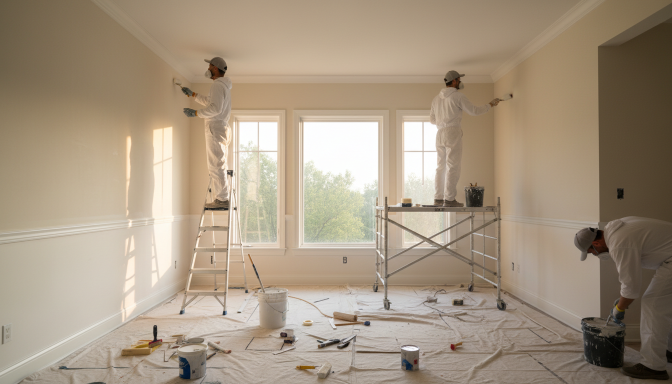 prep room painting