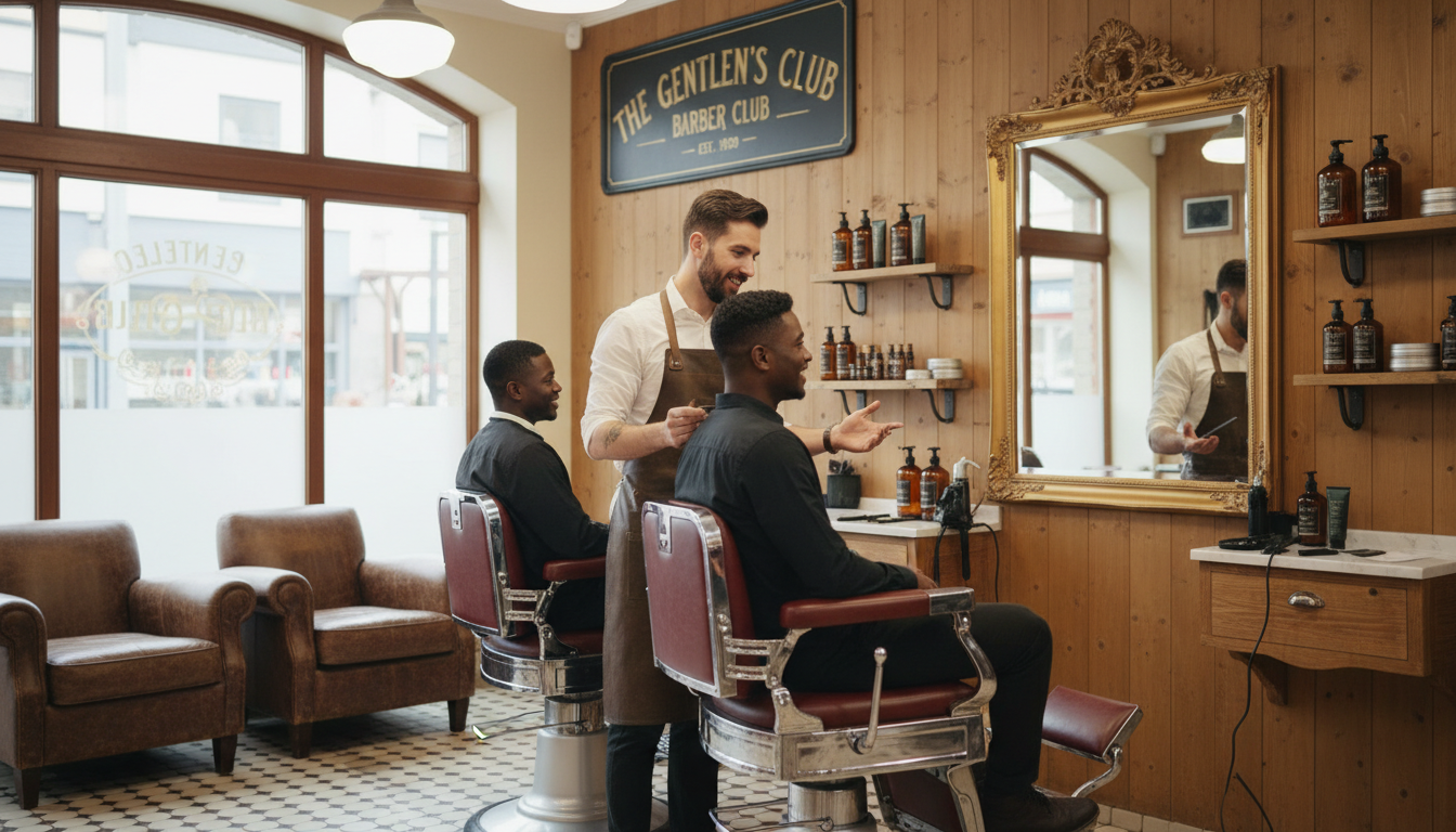 barbershop customer service
