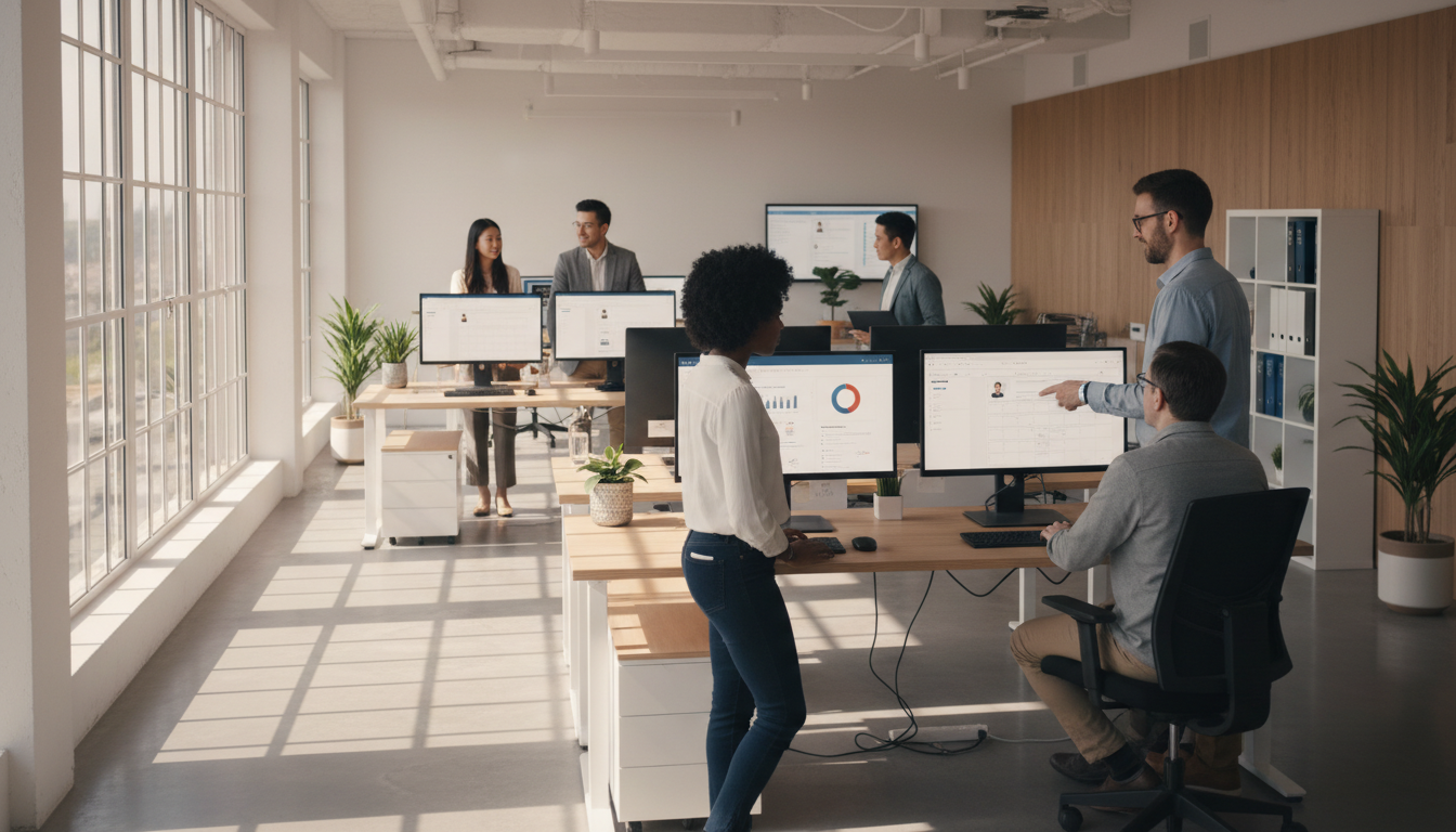 sunny office