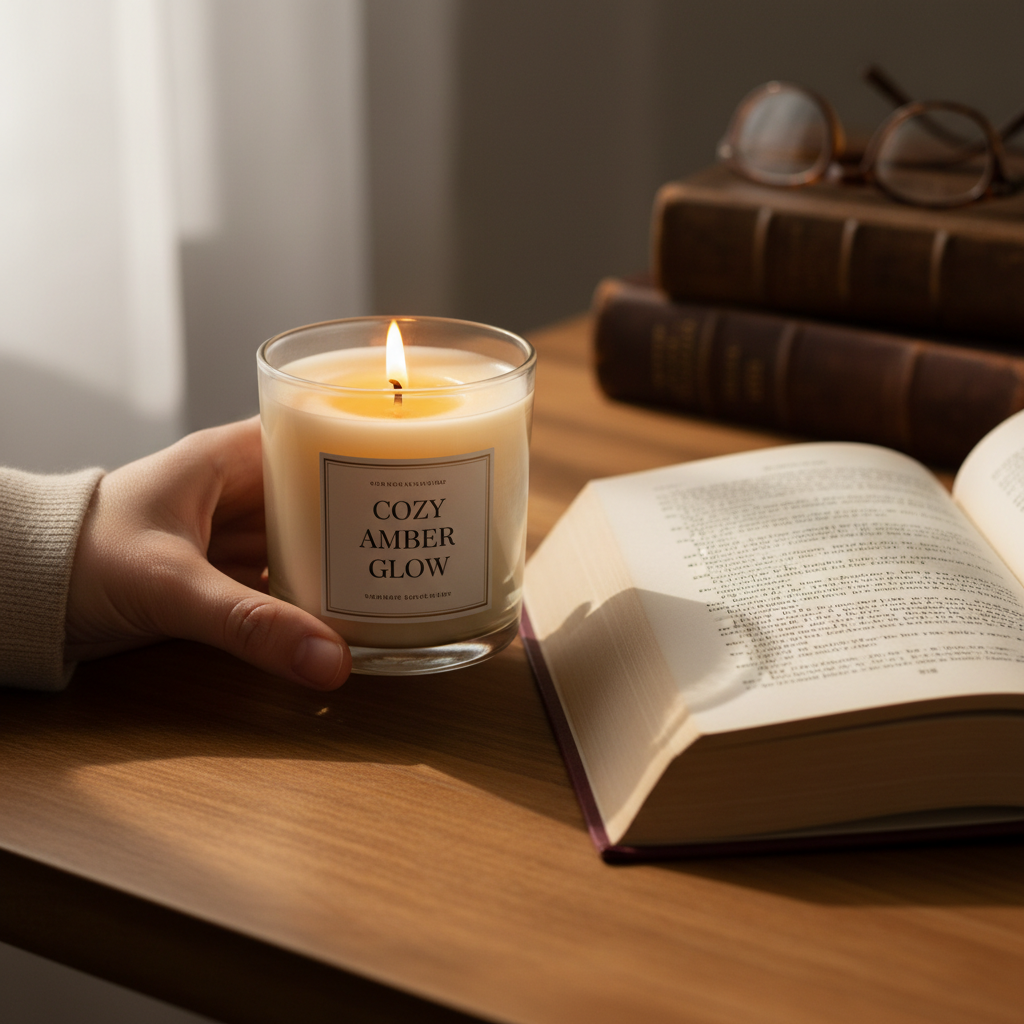 cozy home candles