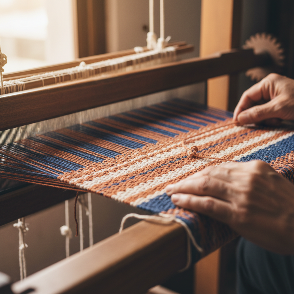 kente cloth weaving