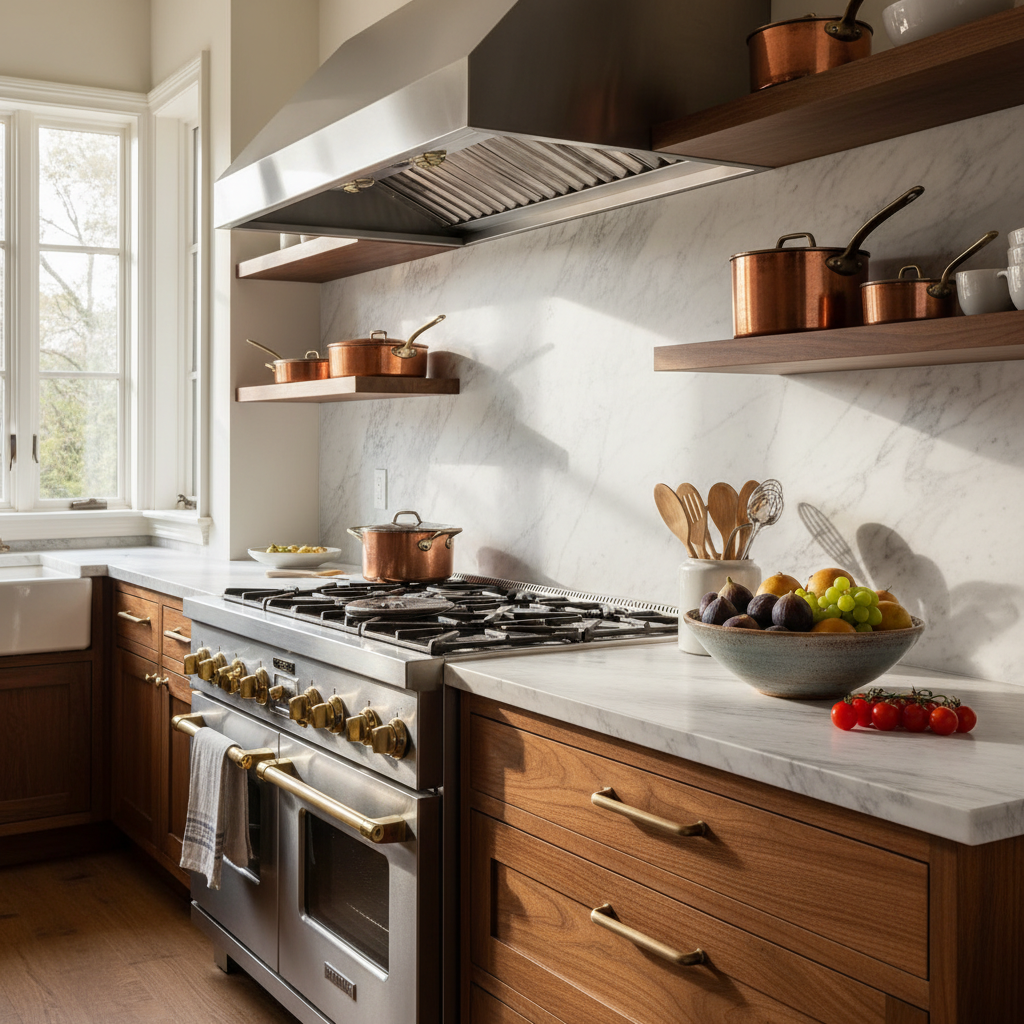 gourmet kitchen