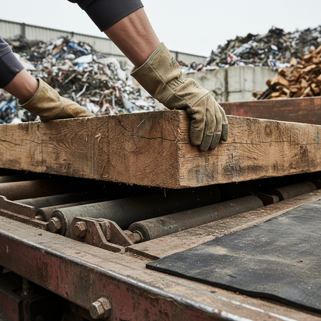 workers removing items