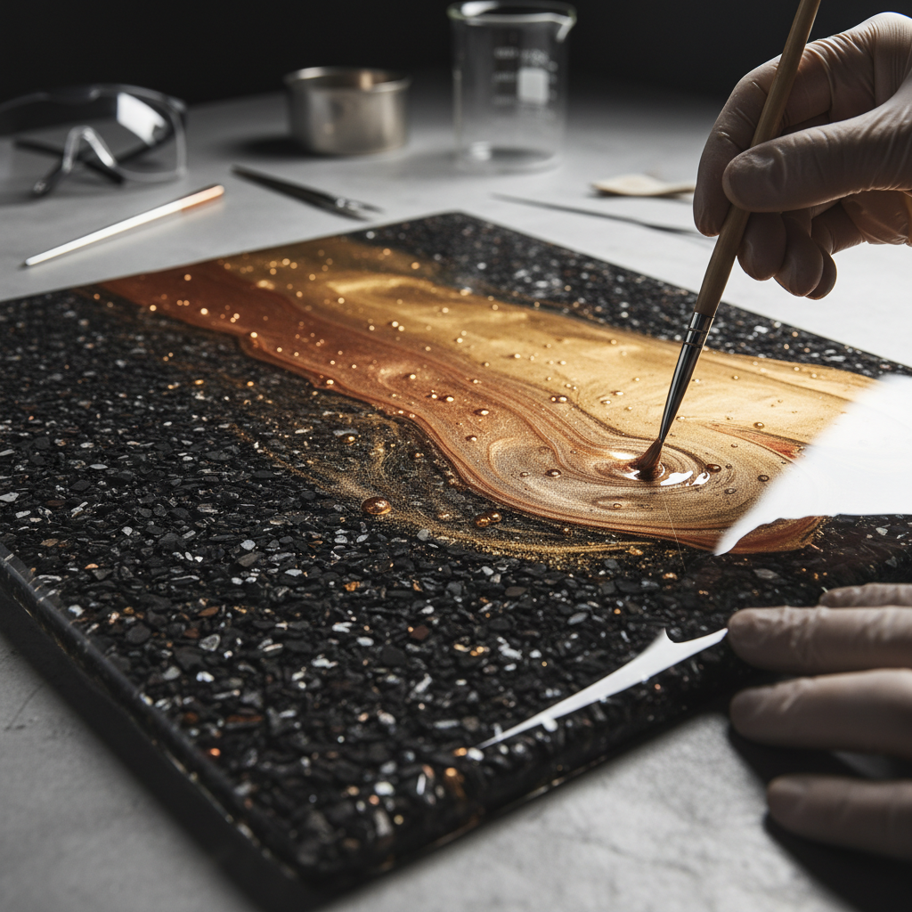 mixing resin